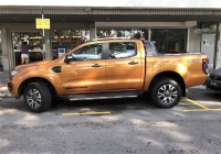 Pickup trucks getting to big for parking spots