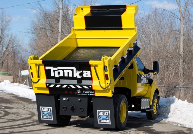 Ford F 750 Tonka Dump Truck Is Ready For Work Or Play Bigwheelsmy