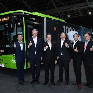 MAN Celebrates Delivery of its 1,000th Bus in Singapore