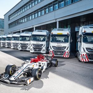 IVECO teams with Alfa Romeo Racing   