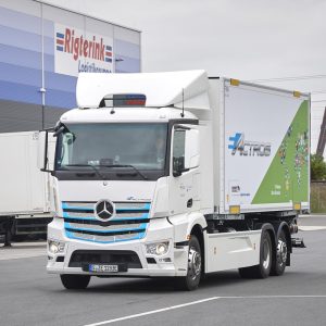 Mercedes-Benz Trucks Puts Another Fully-Electric eActros onto the Streets of Europe