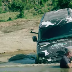 David Yarrow Uses The NEW Land Rover Defender In Africa
