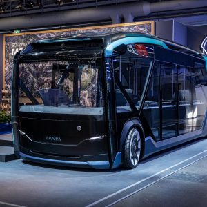New Public Transport Self-Driving Bus From Scania