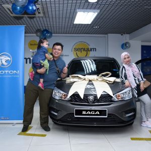 PROTON REWARDS LOYAL CUSTOMER WITH A NEW CAR
