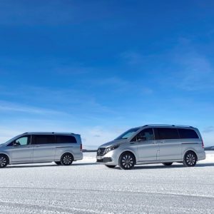 New Mercedes-Benz EQV Undergoing Extreme Winter Testing in the Arctic Circle