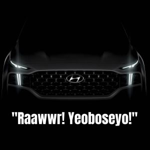 Hyundai Teases New Santa Fe, Thor Approves
