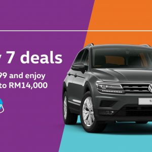 Book a Volkswagen on Shopee now and get up to RM14k worth of Rewards