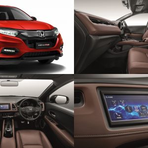 Honda HR-V RS Gets Dark Brown Leather Interior Only in Malaysia