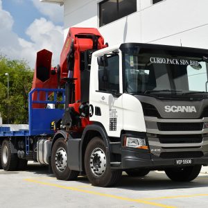 Curio Pack Expands Fleet with Mighty New Generation Scania Rigid Truck
