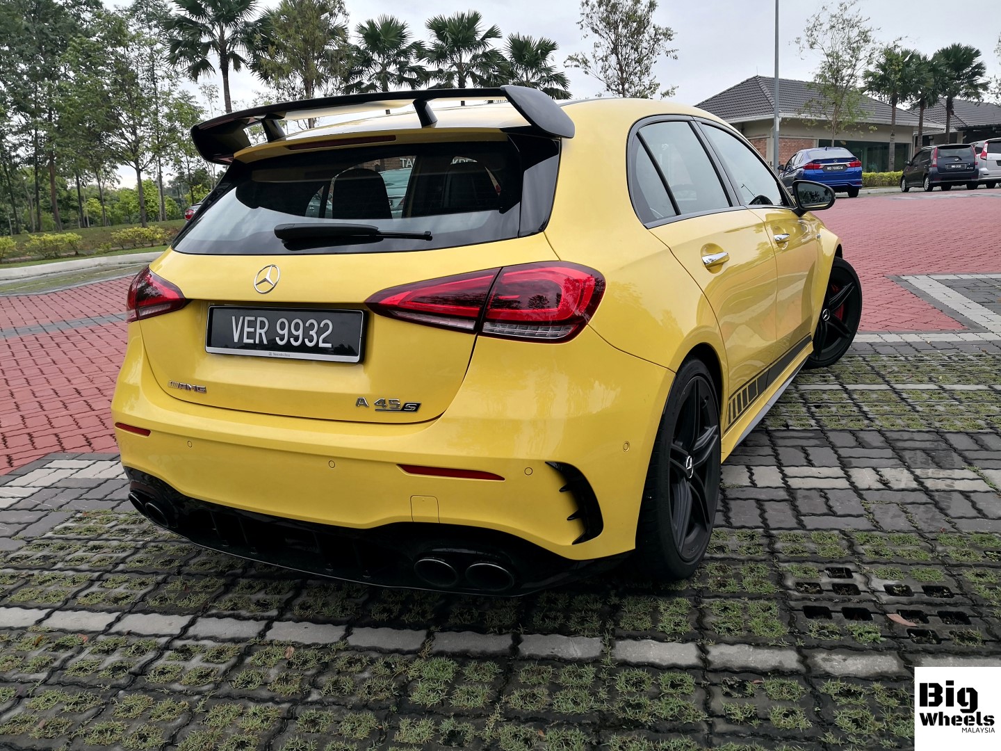 mercedes-amg a45s rear