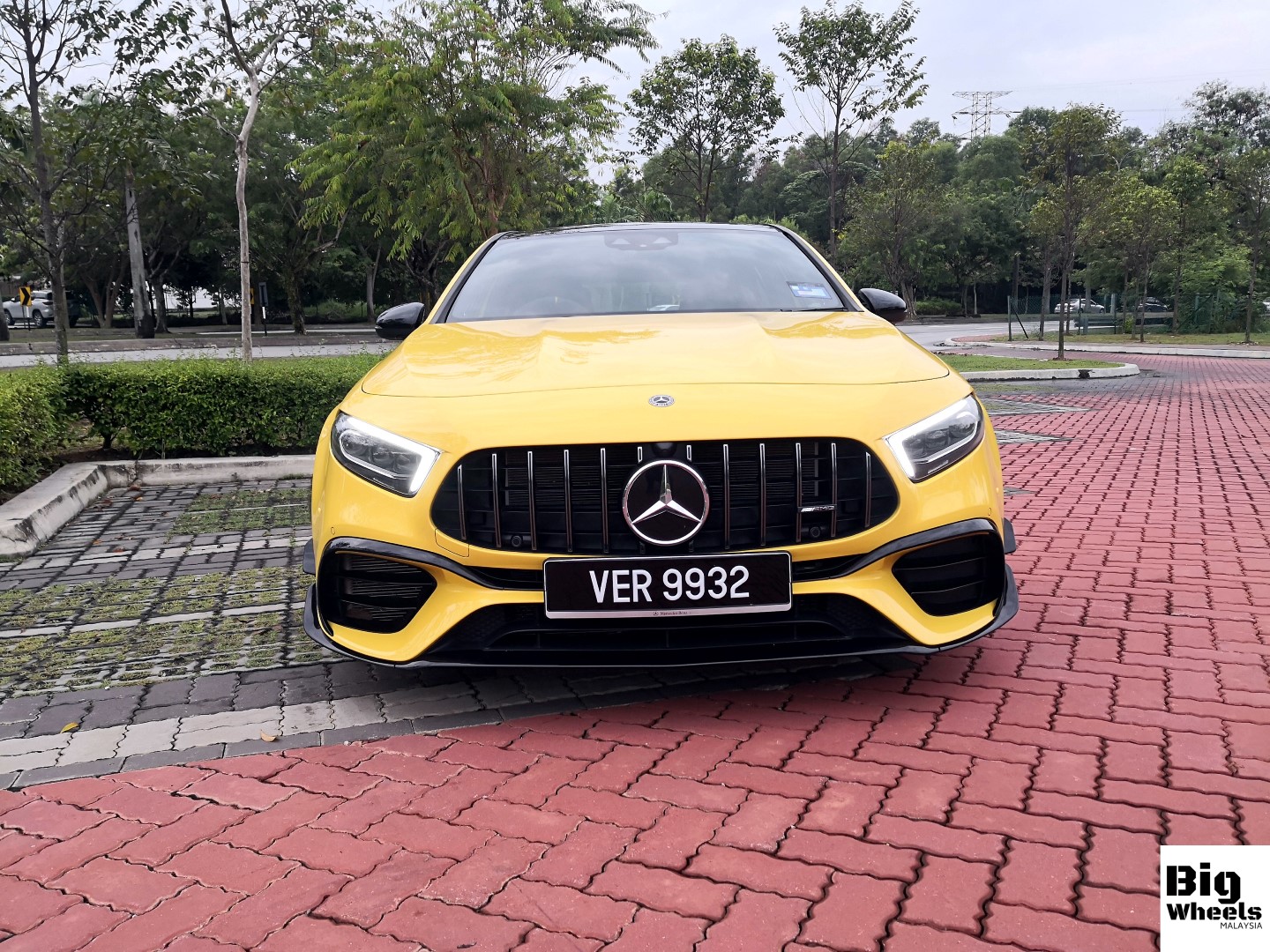 mercedes-amg a45s review front