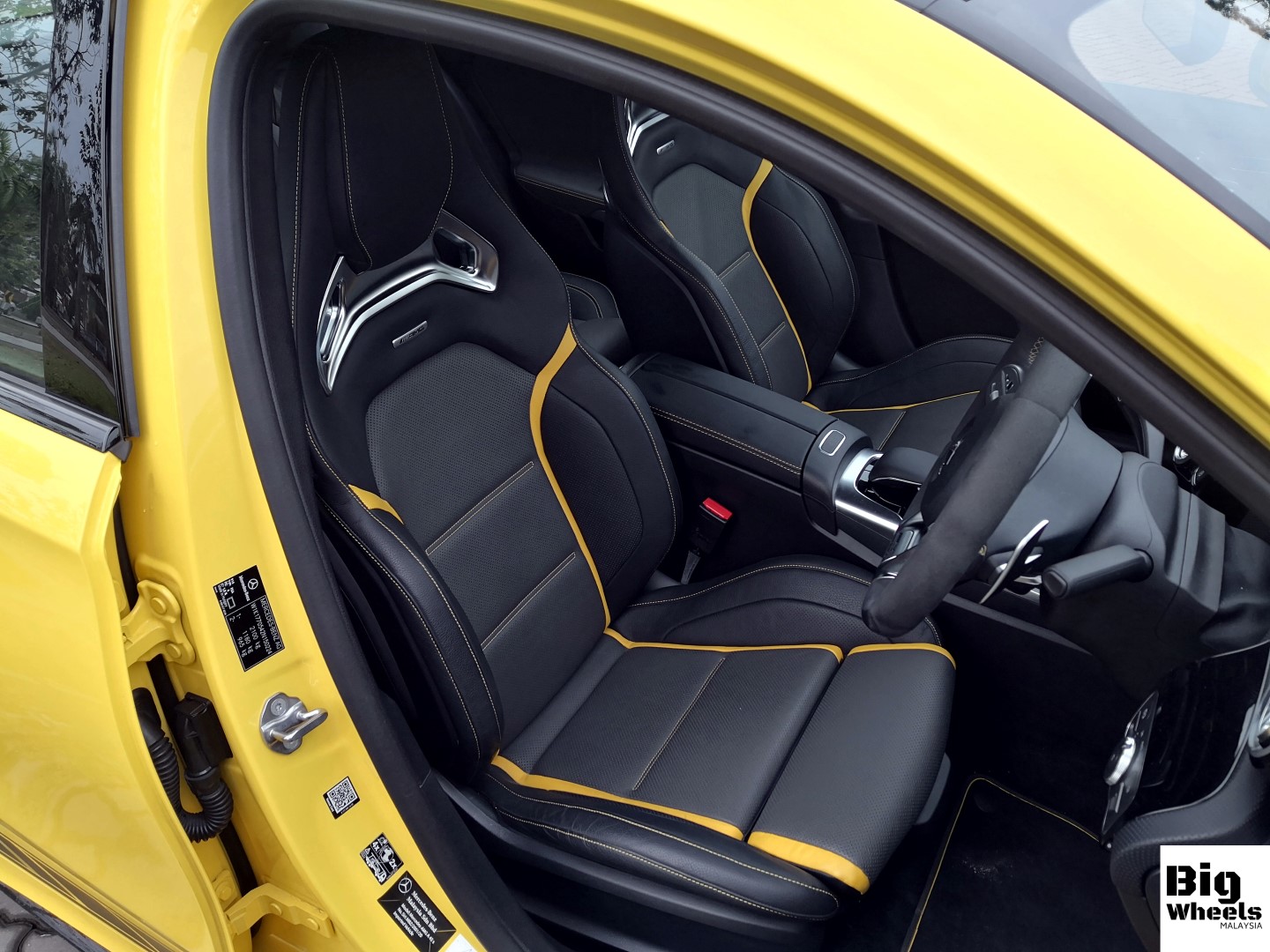 mercedes-amg a45s interior