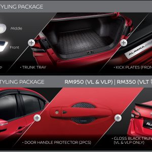 New Nissan Almera Turbo Gets Optional Accessories Package, From RM400