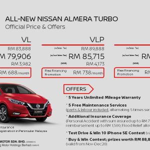 nissan almera price malaysia