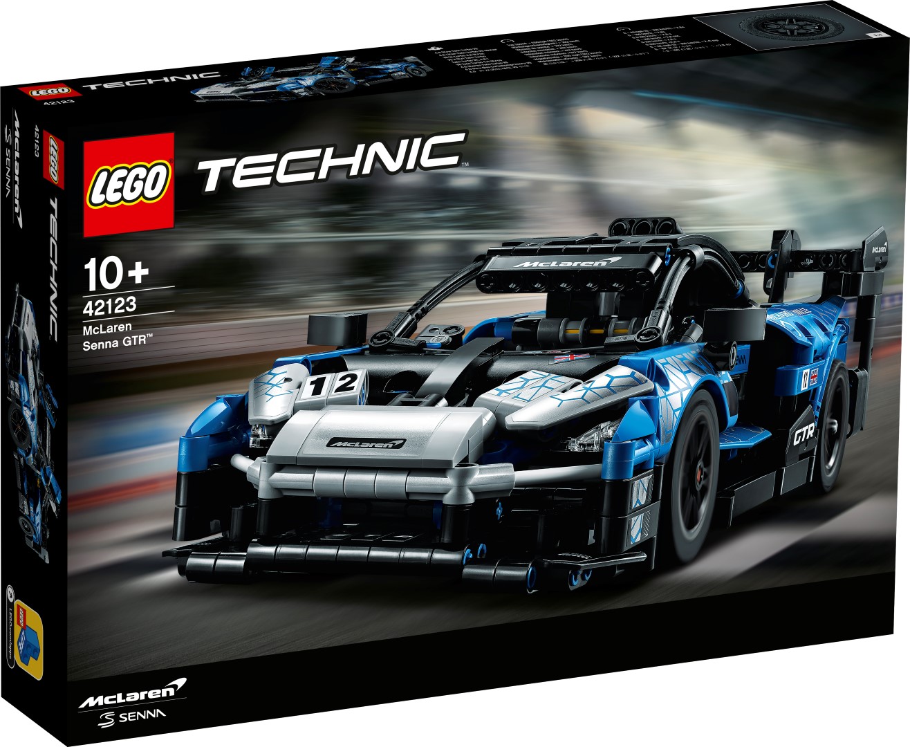 Lego McLaren Senna box