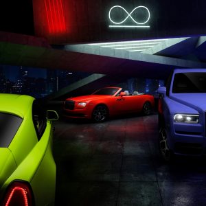 Rolls-Royce Black Badge Neon Nights
