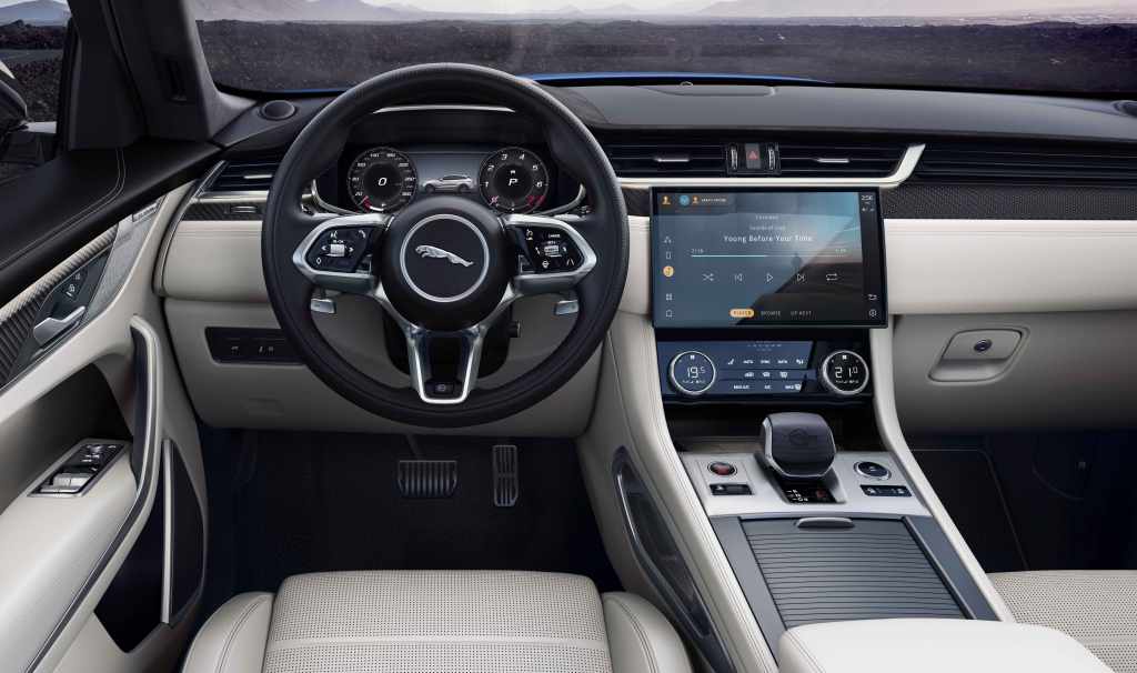 Jaguar F-Pace SVR interior
