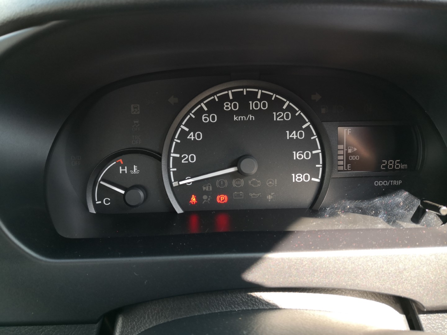 Daihatsu Gran Max Euro 4 speedometer