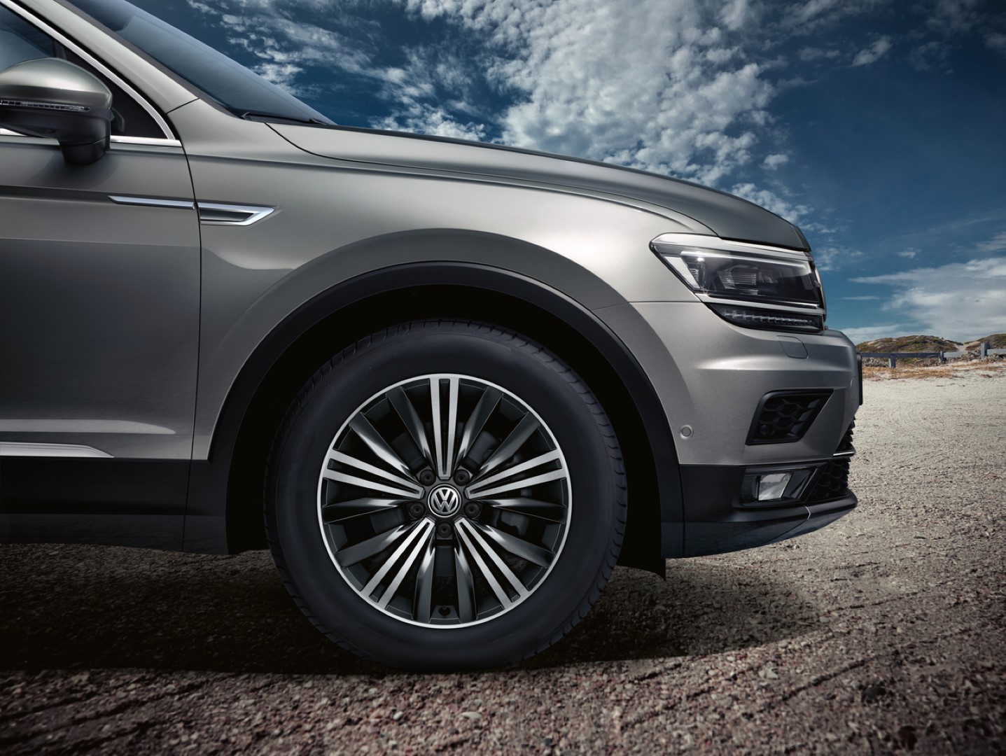 volkswagen tiguan allspace highline new rims