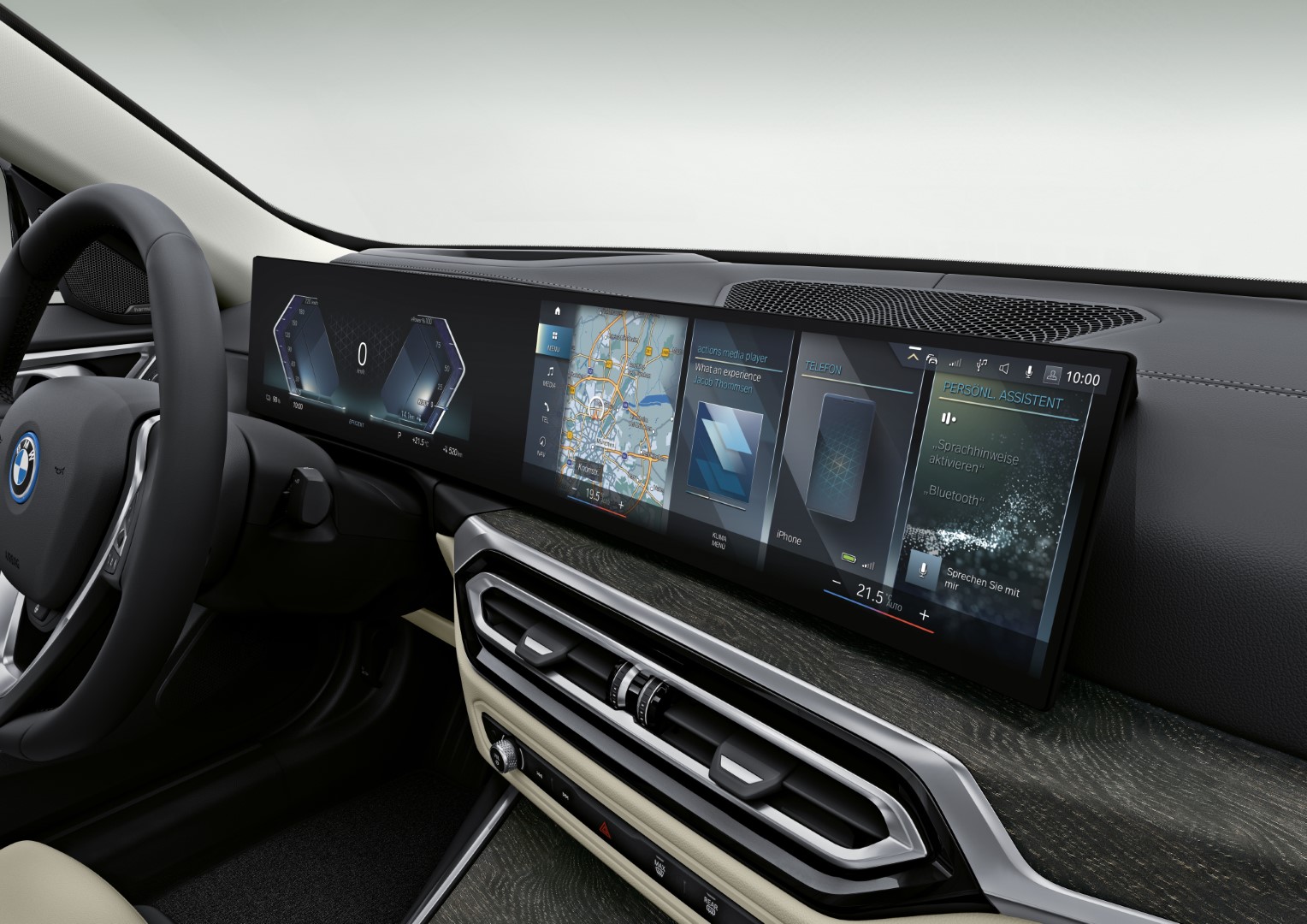 BMW i4 infotainment