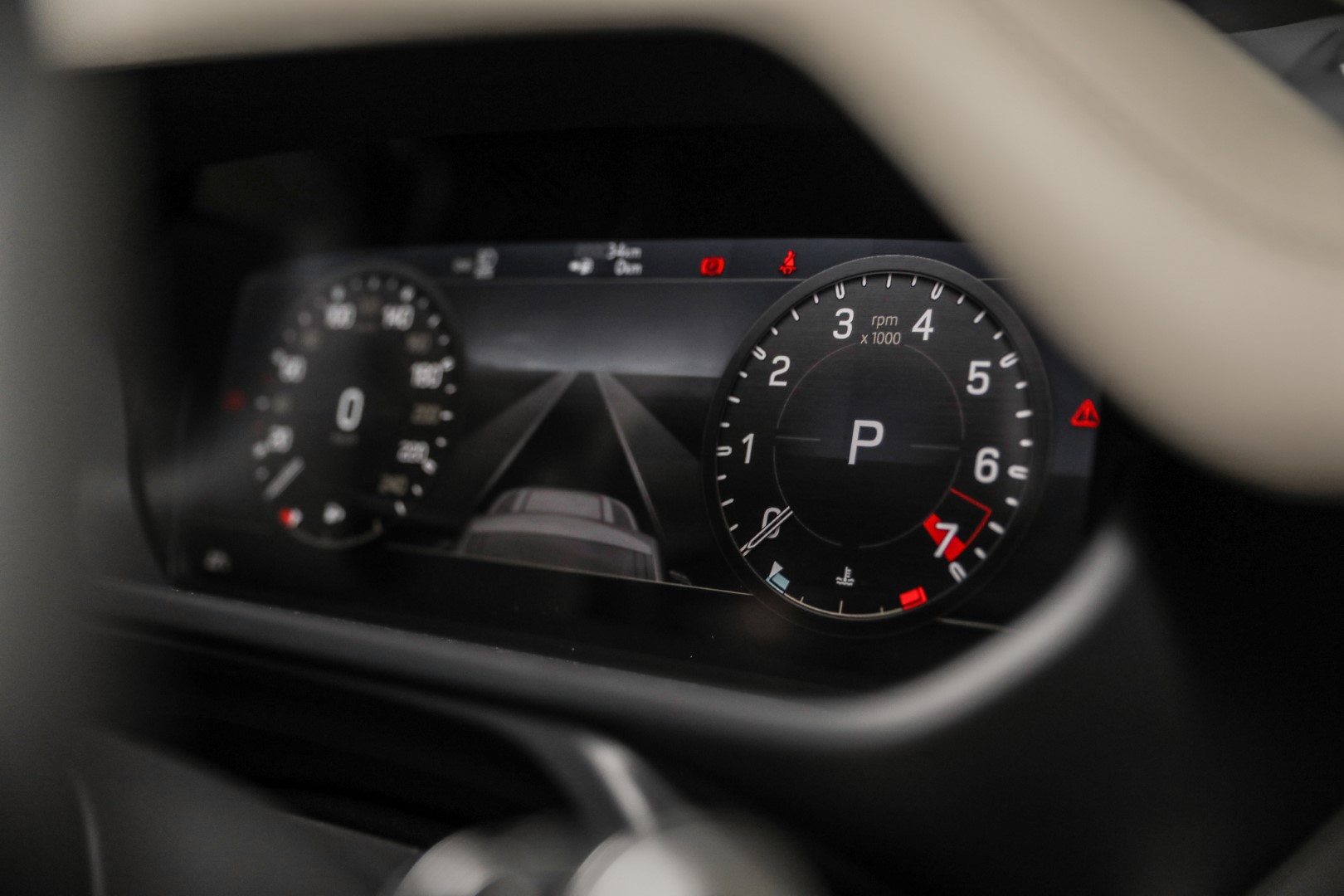 LR Defender speedometer