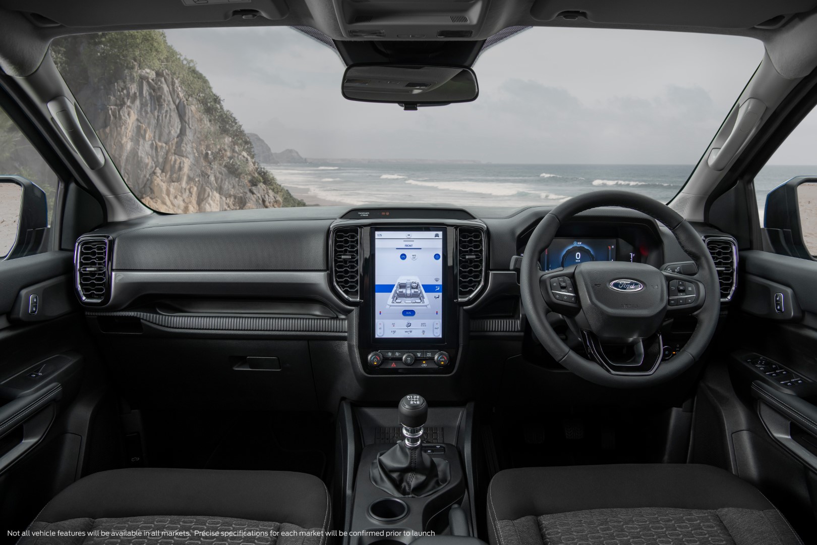 2022 Ford Ranger interior