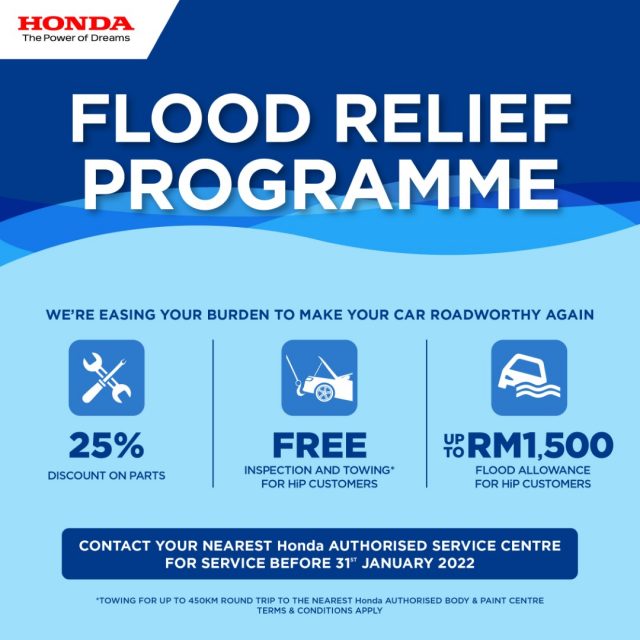 Honda Flood Relief Program