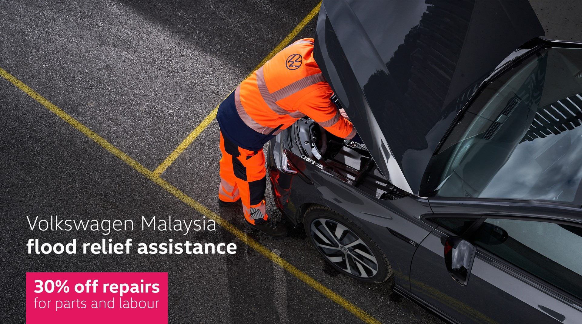Volkswagen Malaysia Flood Relief Assistance