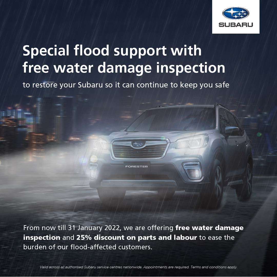 Subaru flood assistance
