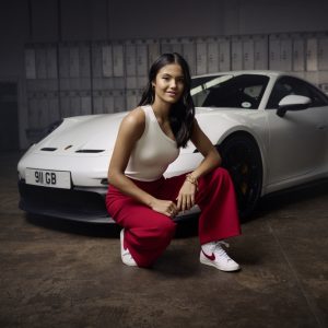 Emma Raducanu Porsche