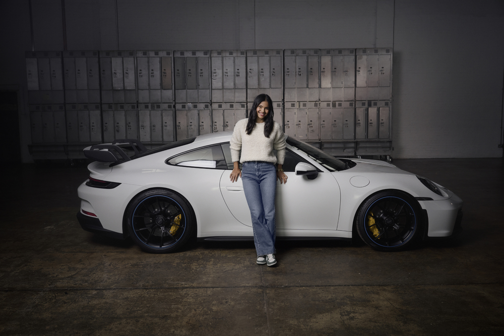 Emma Raducanu Porsche