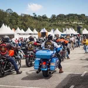 Harley-Davidson gathering