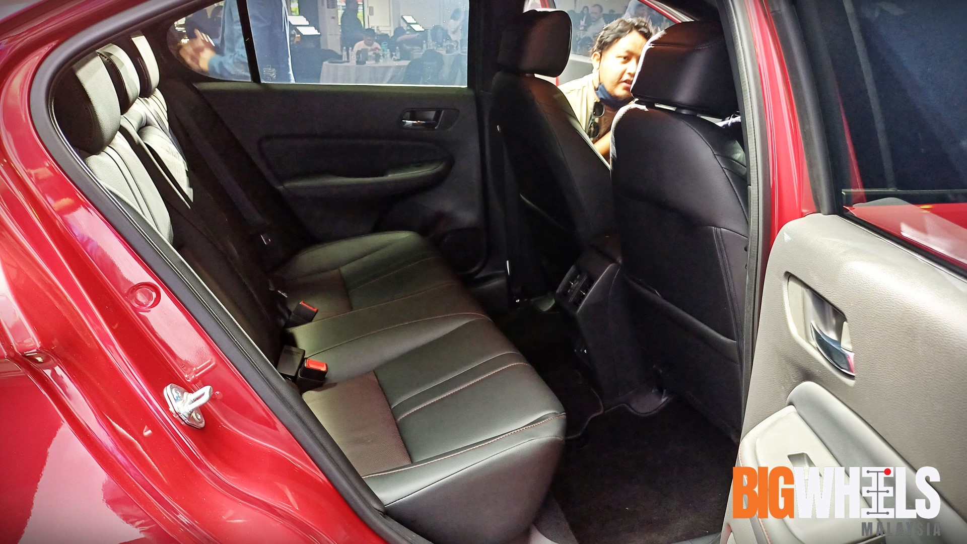 Honda City 2023 rear seat