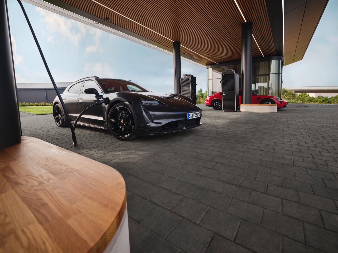 Porsche Charging Lounge