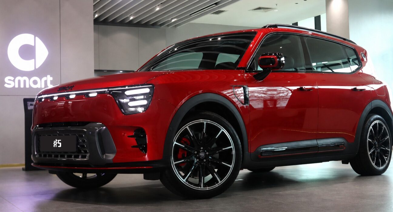 smart #5 brabus laser red