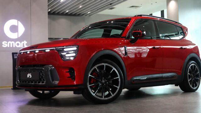 smart #5 brabus laser red