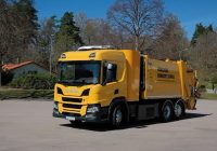 Sweden’s First Scania Hydrogen Dump Truck Starts Work